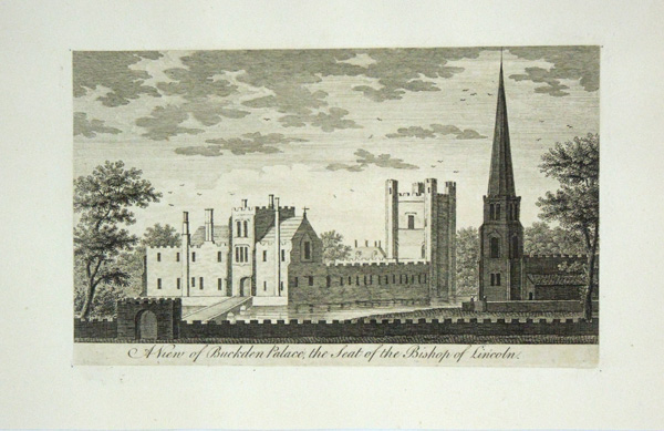 Buckden Palace (a view of), The Seat of The Bishop of Lincoln