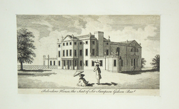 Belvedere House, The Seat of Sir Sampson Gideon, Bart