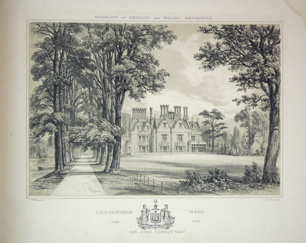 Arborfield Hall, the seat of Sir John Conroy, Bart