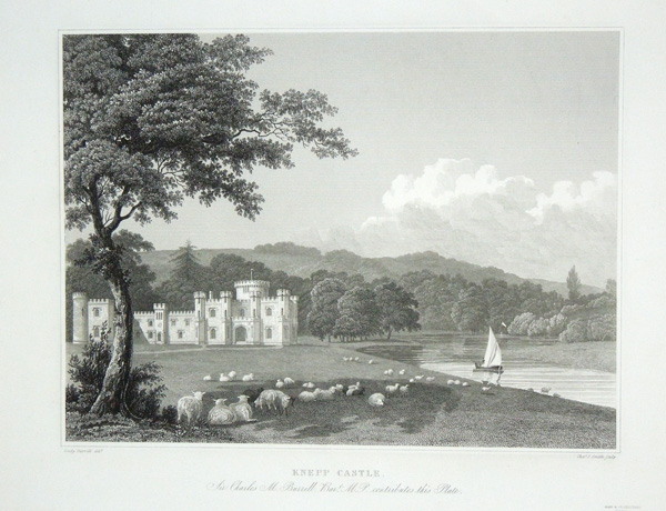 Knepp Castle, The Seat of Sir Charles. M. Burrell, Bart, M.P.