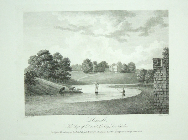 Llanerck (Llanerch), The Seat of Daniel Leo, Esq. Denbighshire
