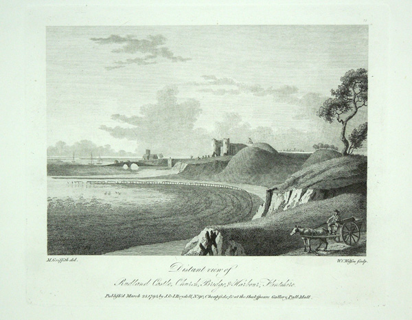 Rudland Castle, Church Bridge & Harbour (distant view)