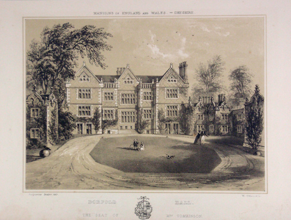 Dorfold Hall,  the Seat of Mrs Tomkinson