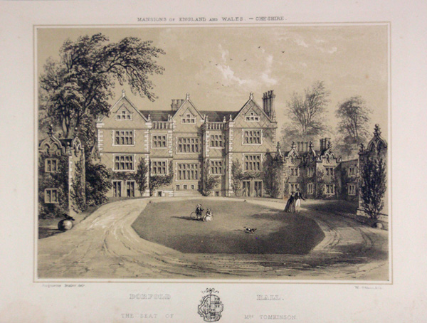 Dorfold Hall, the Seat of Mrs Tomkinson