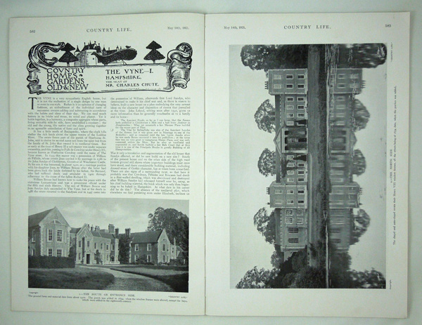 The Vyne (Part 1), The Seat of Mr Charles Chute.