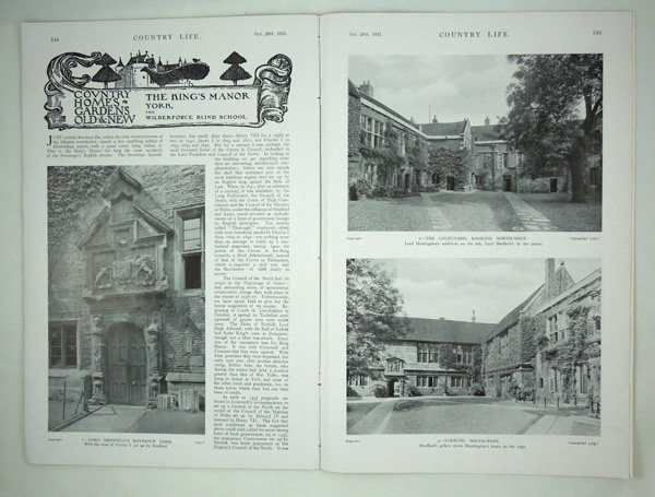 The King's Manor, York, The Wilberforce Blind School