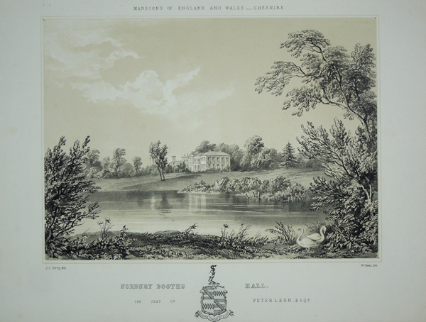 Norbury Booths Hall (Booths Hall), the Seat of Peter Legh, Esq