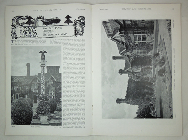The Old Place, the Seat of Mr Charles E Kemp