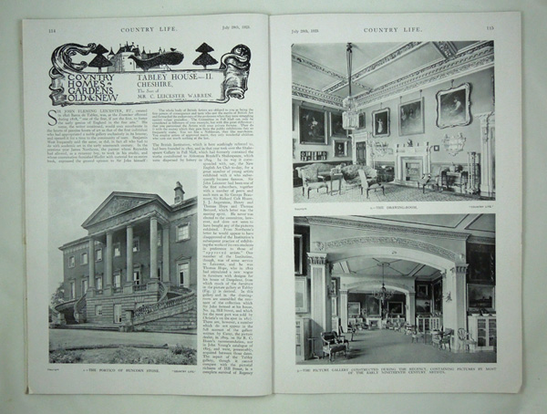 Tabley House (Part 2), The Seat of Mr. C. Leichester Warren