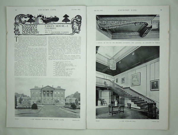 Tabley House (Part 1), The Seat of Mr. C. Leichester Warren