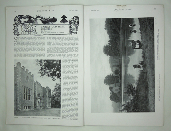 Tabley Old Hall, The Seat of Mr. C. Leichester Warren