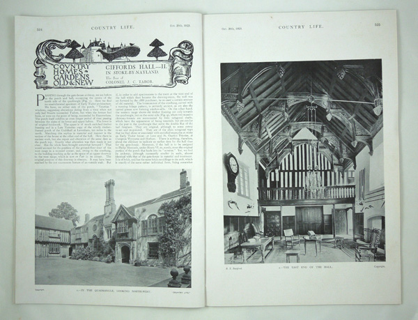 Giffords Hall (Part 2), The Seat of J. C. Tabor