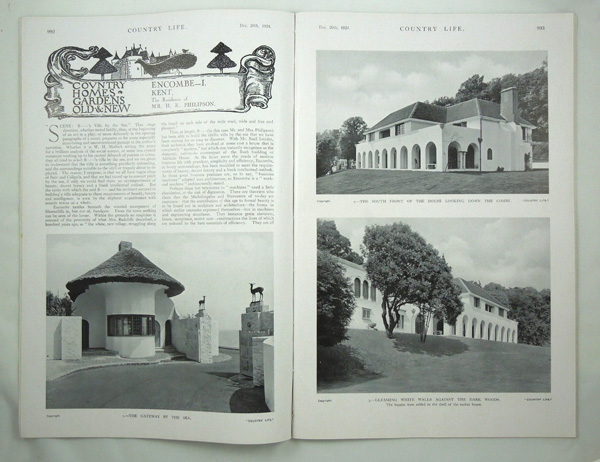 Encombe (Part 1), The Residence of Mr Ralph H. Philipson