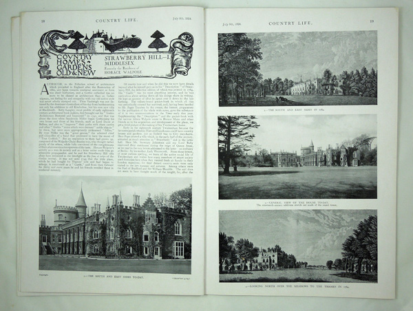Strawberry Hill (Part 1), formerly the Residence of Horace Walpole