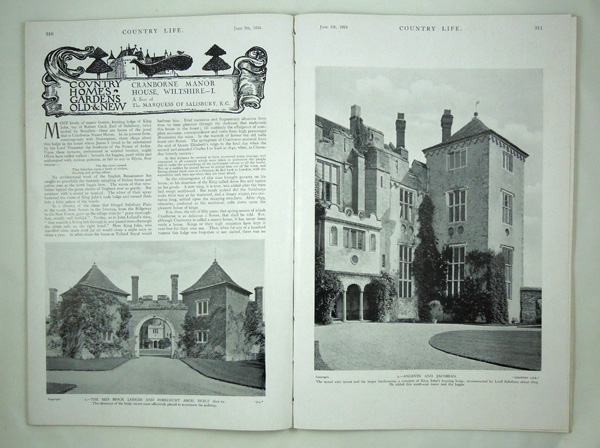 Cranborne Manor House (Part 1), A Seat of The Marquess of Salisbury, K.G