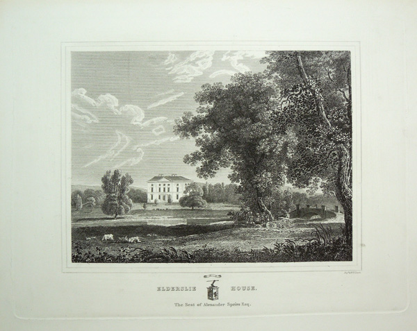 Elderslie House, the Seat of Alexander Speirs, Esq