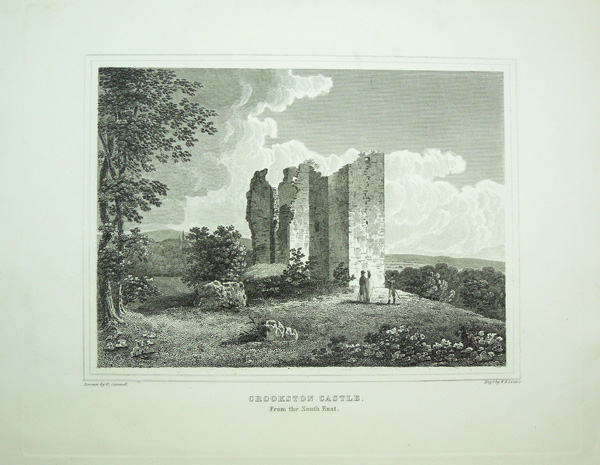 Crookston Castle, from the South Front