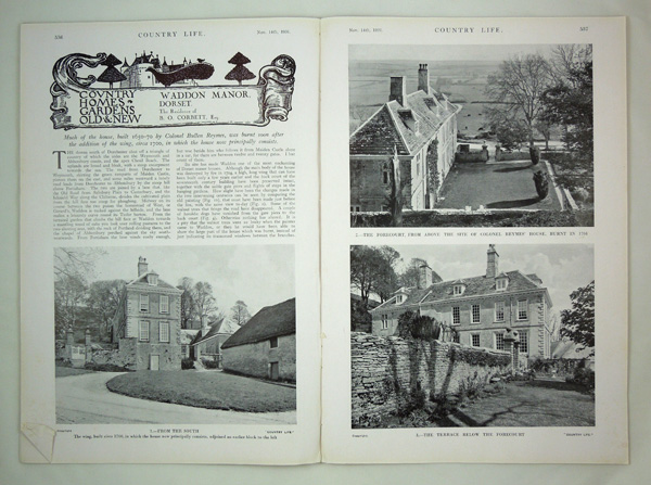 Waddon Manor, the Residence of B. O. Corbett, Esq