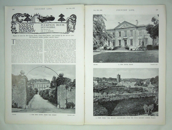 Plympton House, The Property of Dr J. C. Nixon