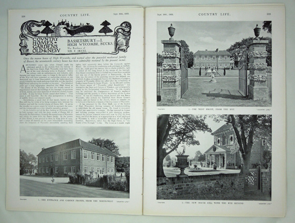 Bassetsbury Manor, High Wycombe (Part 1)