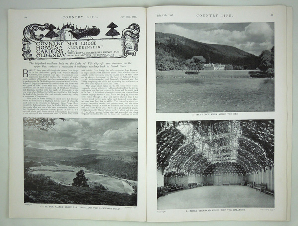 Mar Lodge, A Seat of their Royal Highnesses Prince & Princess Arthur of Connaught