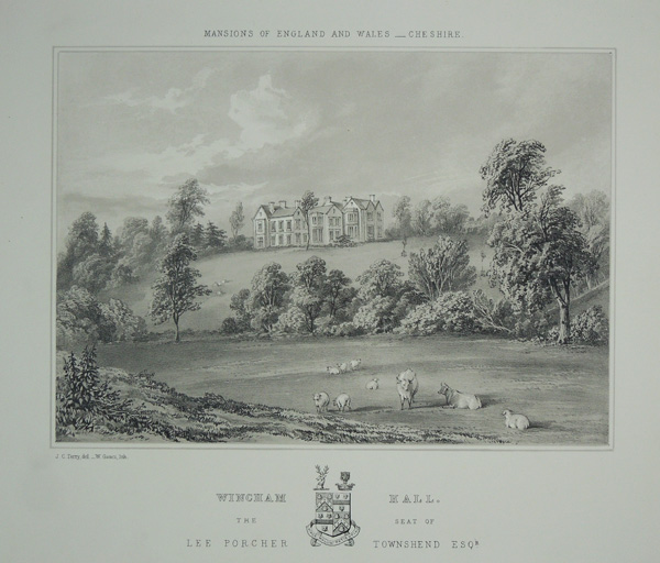 Wincham Hall, the Seat of Lee Porcher Townshend, Esq