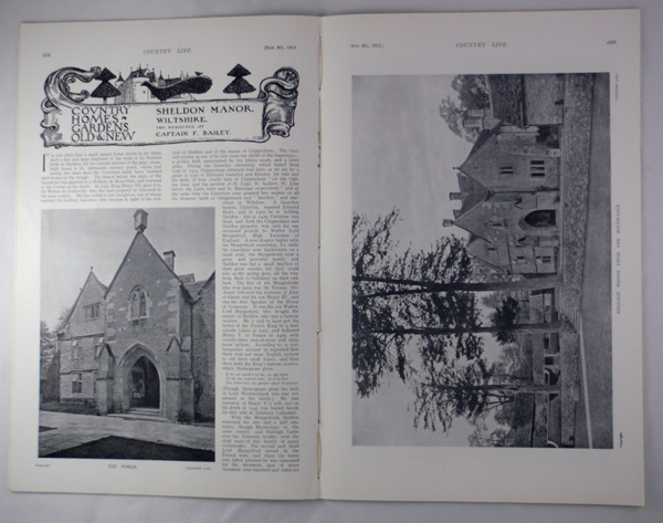 Sheldon Manor, the Residence of Captain F Bailey