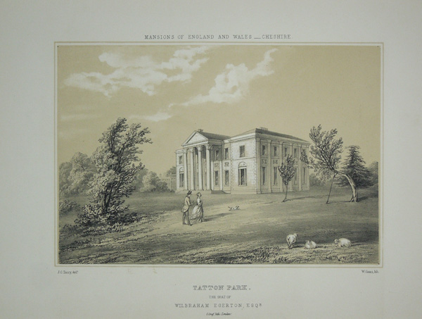 Tatton Park, the Seat of Wilbraham Egerton, Esq