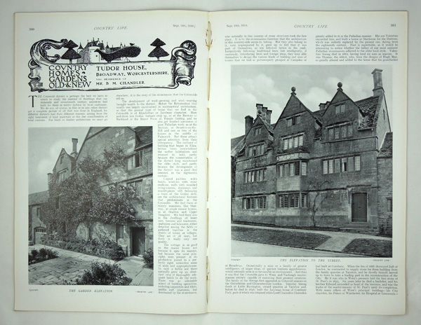 Tudor House, Broadway, the Residence of Mr B. M. Chandler