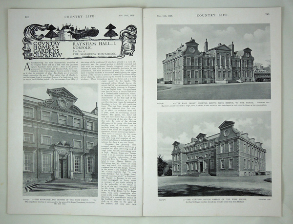 Raynham Hall (part 1), The Seat of The Marquess Townshend