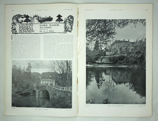 Iford Manor, the Seat of Mr Harold. A. Peto