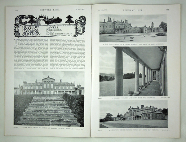 Lawers, The Seat of Captain Norman Rockey