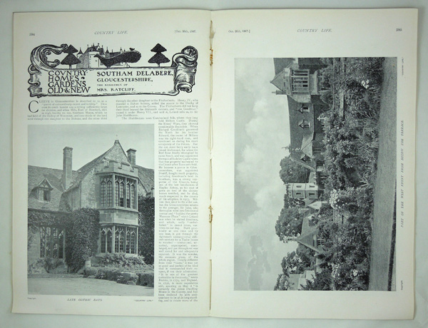 Southam Delabere (Ellenborough Park), the Residence of Mrs Ratcliff