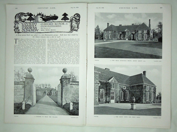 Clifford Manor (Part 1), the Property of Mrs Rees Mogg