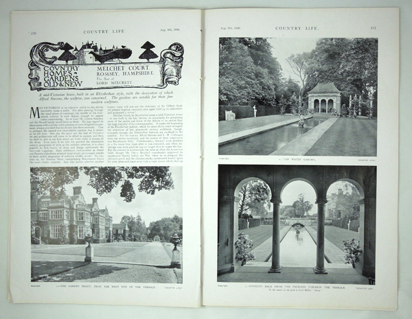 Melchet Court, Romsey, The Seat of Lord Melchet