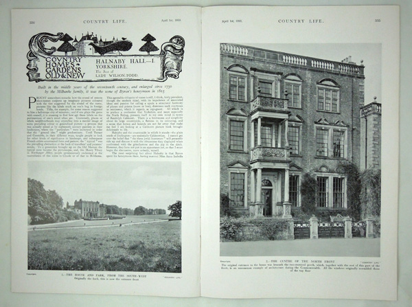 Halnaby Hall (Part 1),The Seat of Lady Wilson-Todd