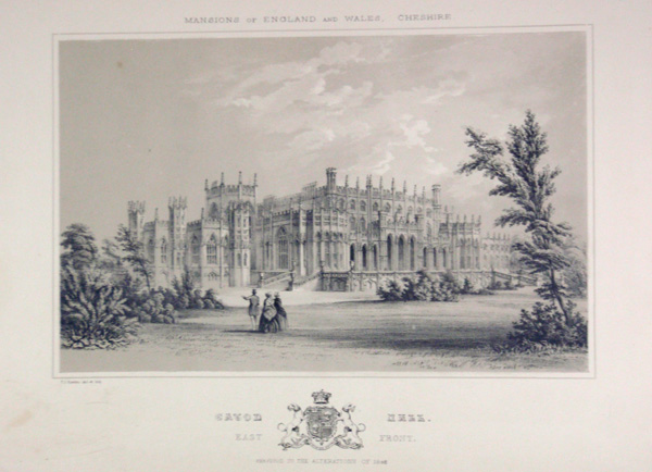 Eaton Hall, East Front, the Seat of The Most Noble The Marquis of Westminster, Esq