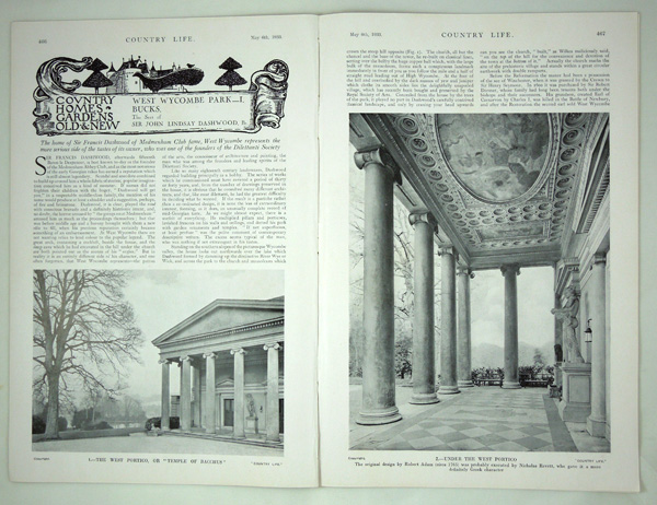 West Wycombe Park (Part 1), the Seat of Sir John Lindsay Dashwood, Bt