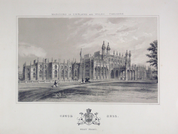 Eaton Hall, West Front, the Seat of The Most Noble The Marquis of Westminster, Esq