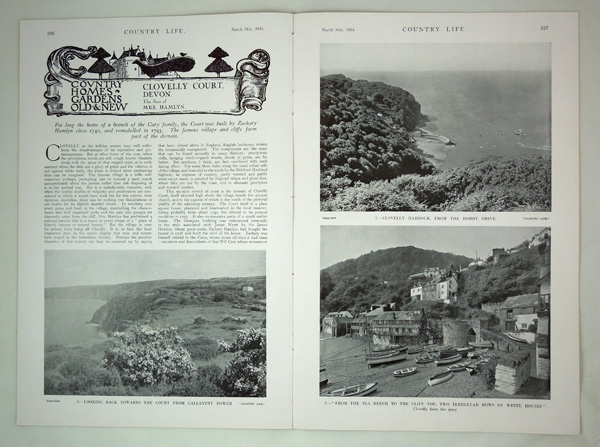 Clovelly Court, The Seat of Mrs Hamlyn