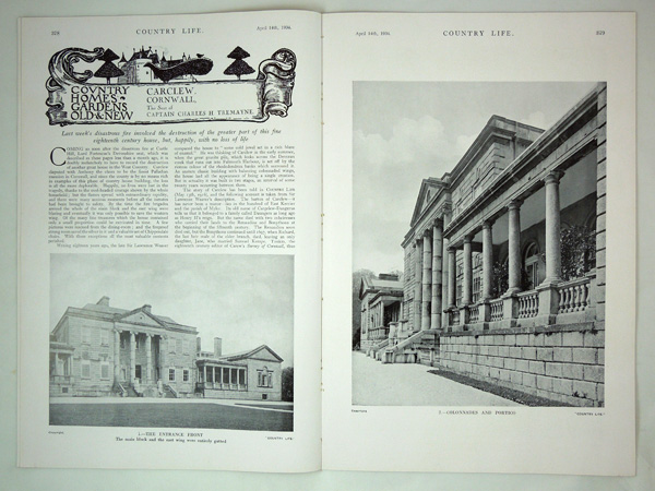 Carclew, the Seat of Captain Charles H Tremayne