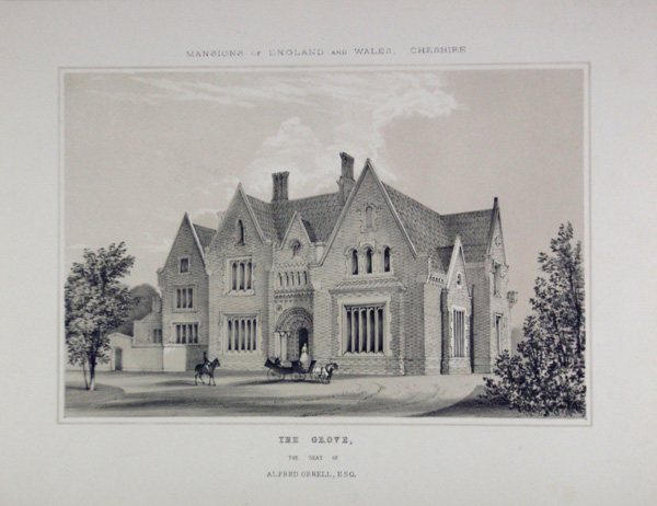 The Grove (Abney Hall), the Seat of Alfred Orrell, Esq