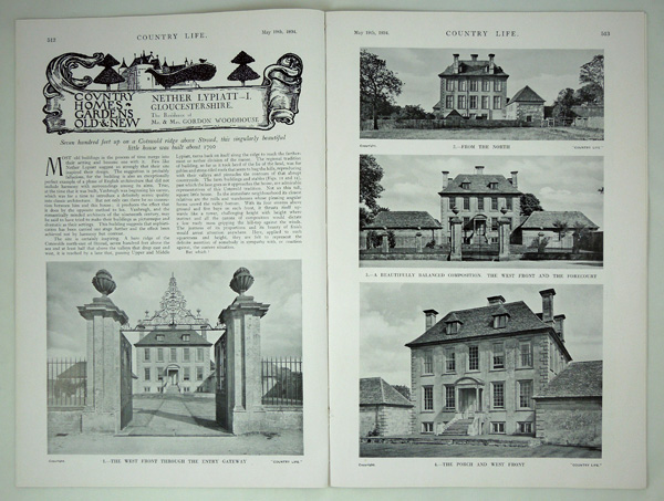 Nether Lypiatt (Part 1 of 2), the Residence of Mr & Mrs Gordon Woodhouse