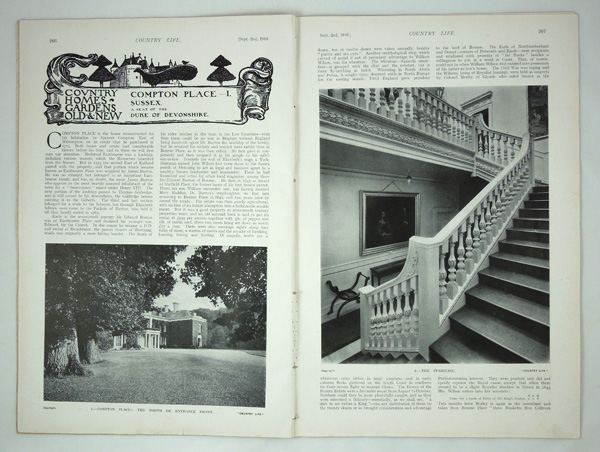 Compton Place, Eastbourne, the Seat of the Duke of Devonshire (Part 1 of 2)