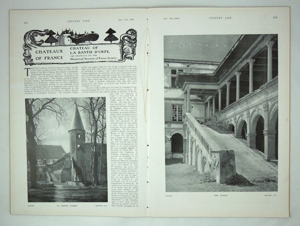 Chateau of La Bastie D'urfe, The Property of Historical Society of Forez (loire)