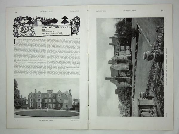 Knowlton Court, The Residence of Major Elmer Speed