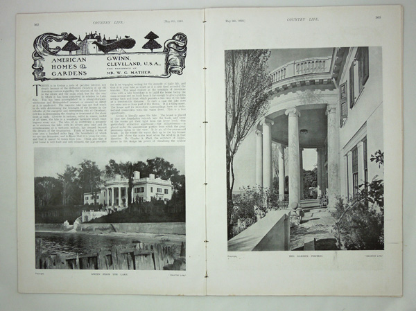 Gwinn, The Residence of Mr, W, G, Mather.