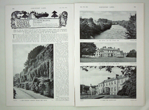 Auchincruive, (Oswald House), Ayrshire