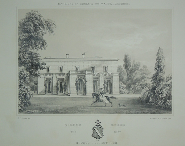 Vicars Cross, the Seat of George Folliott, Esq