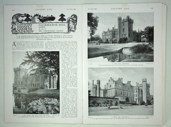 Faulkbourne Hall, The Seat of Mrs. Christopher Parker